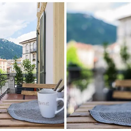 Piazza Volta - Bymyhomeincomo * Lake Como